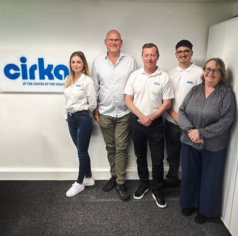 Cirka UK crew and Scott